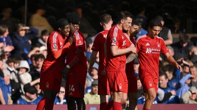Premier League 2024-25: Forest boosts top-four hopes with 4-2 win against Ipswich; Everton holds Wolves to 1-1 draw