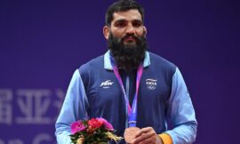 Sunil Kumar wins bronze medal at Asian Wrestling Championships 2025 – The Headlines