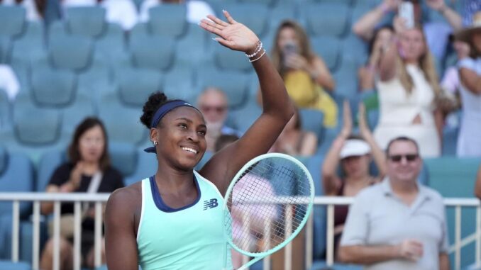 Miami Open 2025: Gauff, Sabalenka reach third round with easy wins; Rybakina knocked out