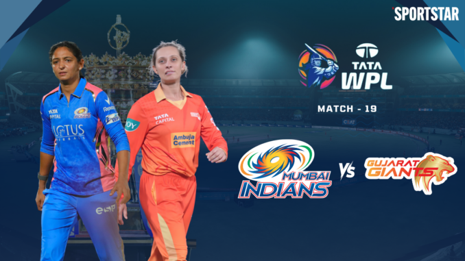 MI vs GG, WPL 2025 LIVE Score: Mumbai Indians takes on Gujarat Giants in race for top place; Toss news, Squad updates