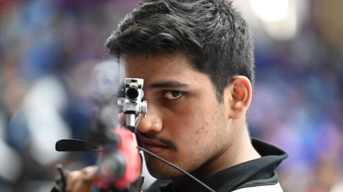 ISSF World Cup, Buenos Aires 2025: Rudrankksh-Arya win 10m air rifle mixed team silver medal