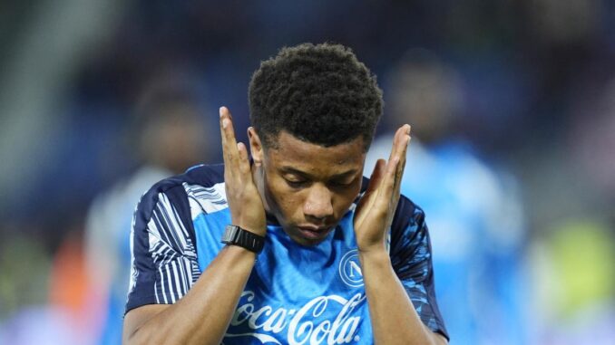 Serie A 2024-25: Neres risks missing Napoli’s title run with calf injury