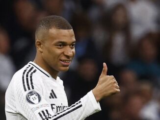 WATCH: Mbappe scores in Barcelona vs Real Madrid Copa del Rey final; his first goal from free-kick – The Headlines