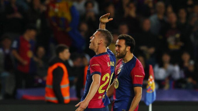 La Liga 2024-25: Olmo goal edges Barcelona past Mallorca; Catalans extend lead to seven points at the top