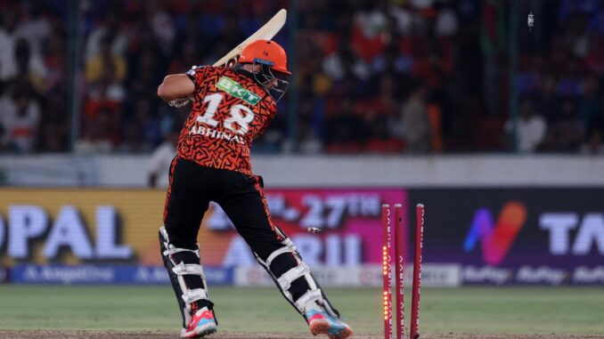 SRH vs MI: Abhinav Manohar becomes 16th batter in IPL to be dismissed as hit wicket