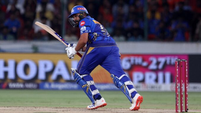 SRH vs MI: Rohit Sharma becomes second Indian to reach 12000 runs in T20s
