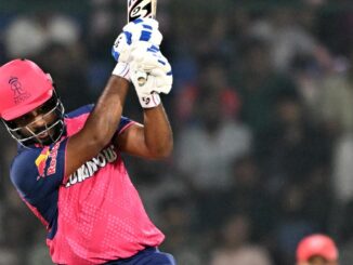DC vs RR: Sanju Samson retires hurt with rib injury – The Headlines