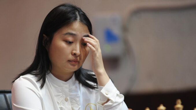 FIDE Women’s World Chess Championship: Ju takes lead with comfortable win in Game 5