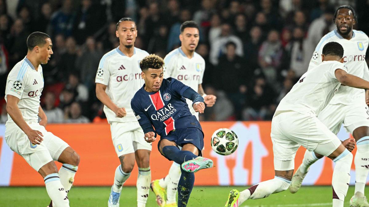 UEFA Champions League 2024-25: Doue shines again as PSG tame Aston Villa – The Headlines