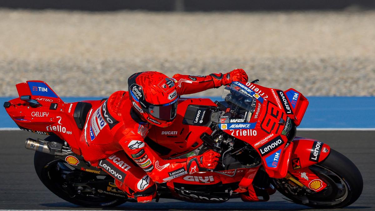 MotoGP Qatar Grand Prix 2025: Marc Marquez pips brother Alex again to win sprint – The Headlines