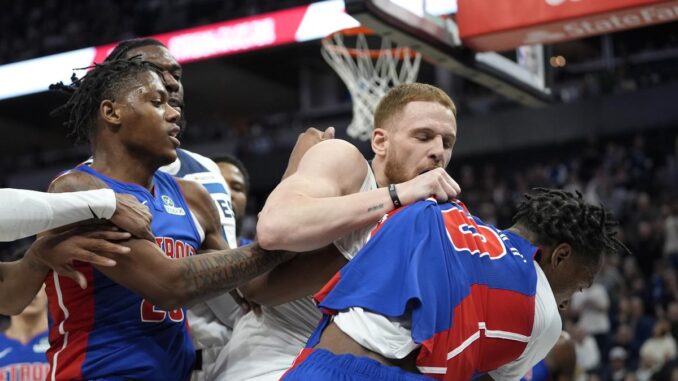 NBA: Five suspended after Pistons-Timberwolves brawl
