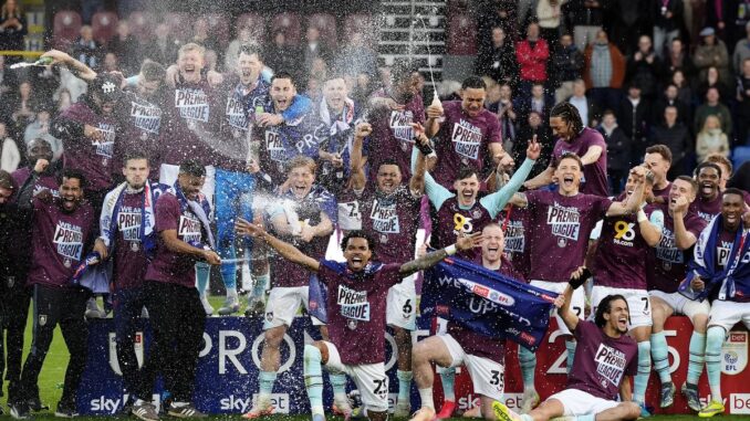 Burnley and Leeds United win promotion to the Premier League