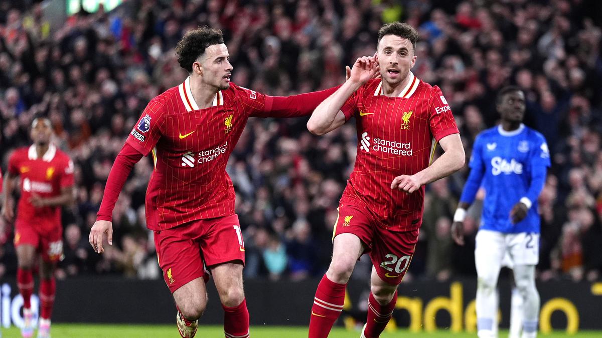 Premier League 2024-25: Liverpool restores 12-point lead at top as Diogo Jota seals win over Everton – The Headlines Premier League 2024-25: Liverpool restores 12-point lead at top as Diogo Jota seals win over Everton – The Headlines