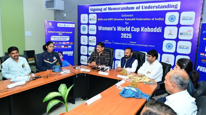 Women’s Kabaddi World Cup to be held in Rajgir in June