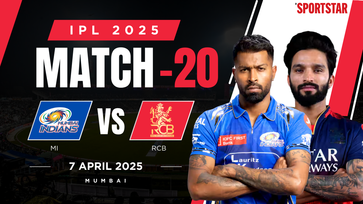MI vs RCB Live Score, IPL 2025: Mumbai Indians takes on Royal Challengers Bengaluru with both teams looking to bounce back – The Headlines