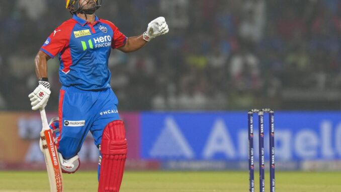 Karun Nair scores 50 in just 22 balls on IPL comeback after 1077 days