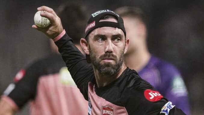 IPL 2025: Maxwell likely to miss rest of the season with ‘fractured finger’
