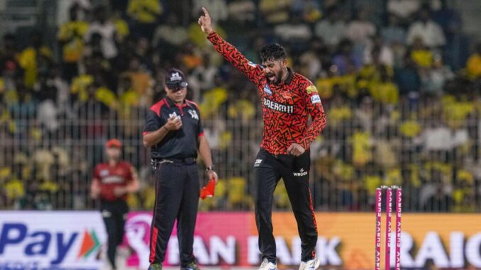 IPL 2025: ‘Unicorn’ Kamindu Mendis excels in all four skills in SRH’s crucial win over CSK