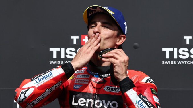 French MotoGP 2025: Marc Marquez remains unbeaten in sprints with victory