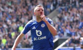 Premier League 2024-25: Vardy scores landmark goal for Leicester in farewell game for club – The Headlines