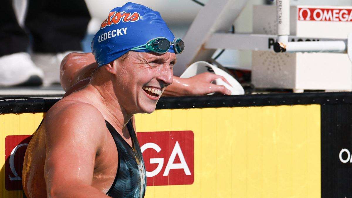 Olympic champion Ledecky records second-fastest 1,500m in history in first race since Paris Games – The Headlines