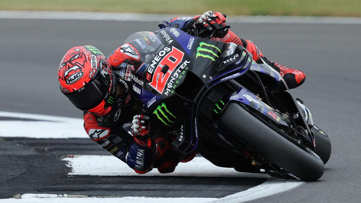 British MotoGP 2025: Quartararo dominates qualifying for hat-trick of poles – The Headlines