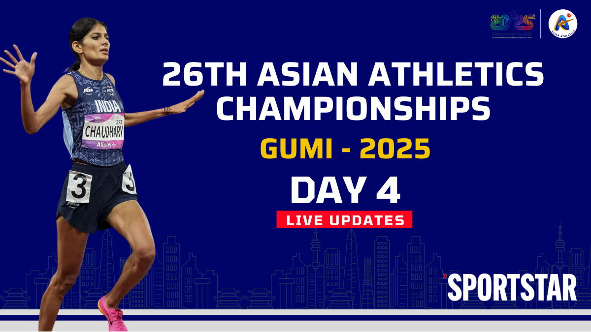 Asian Athletics Championships 2025, Day 4 LIVE: Jyothi, Nithya, Animesh enter 200m final; Arshad Nadeem makes javelin final – The Headlines