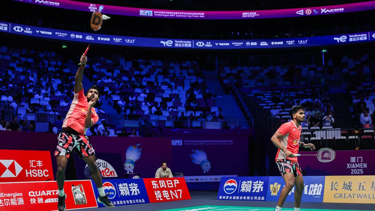 Sudirman Cup 2025: India beat England 3-2 in inconsequential Group D tie – The Headlines