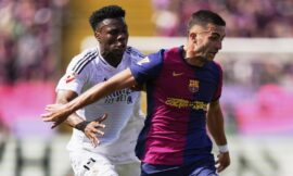 Why is the El Clásico scoreboard between Barcelona and Real Madrid showing a European Union flag? – The Headlines
