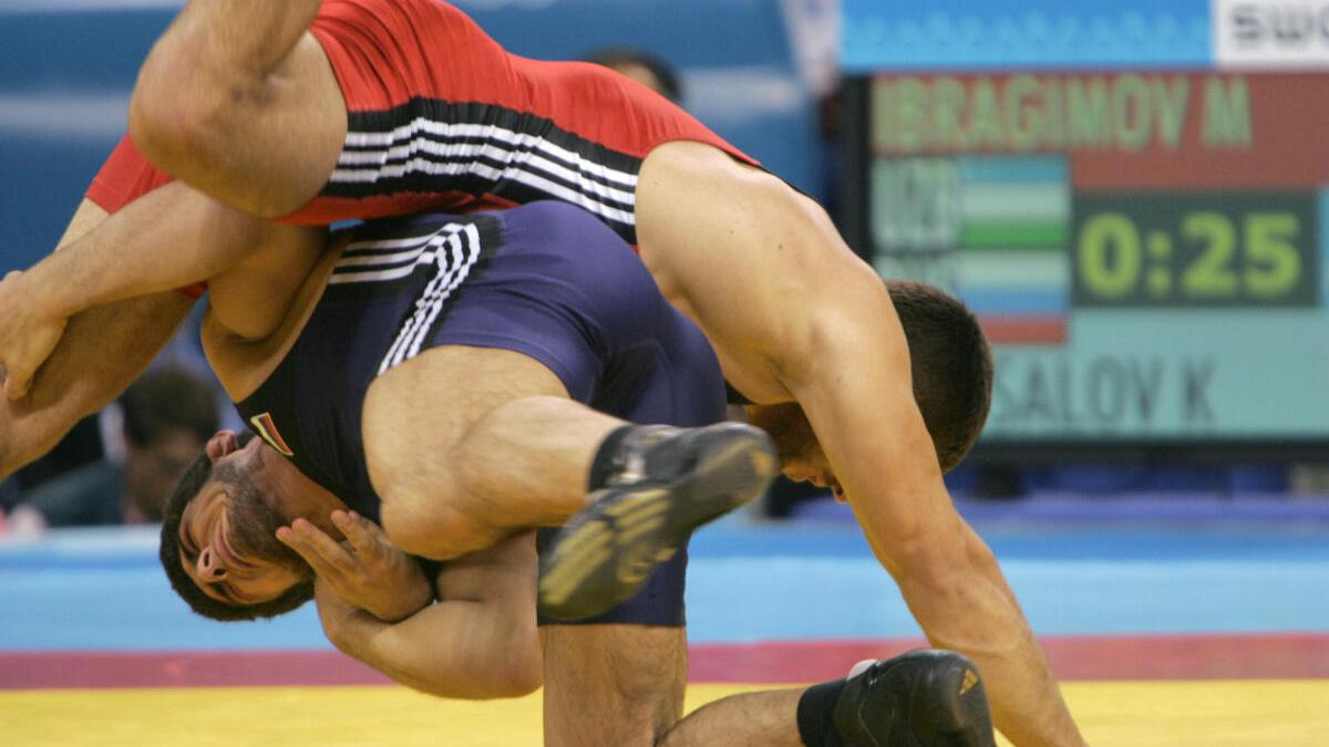 Russian wrestler who beat future UFC star Cormier at Olympics is charged with doping – The Headlines