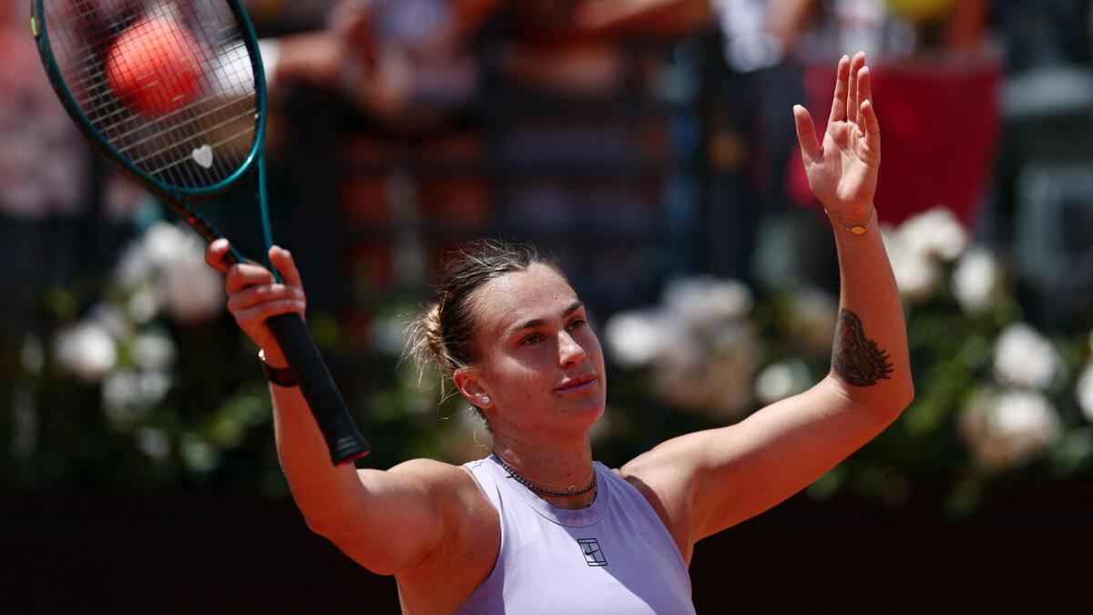 Italian Open 2025: Sabalenka beats Kenin to enter round of 16 – The Headlines