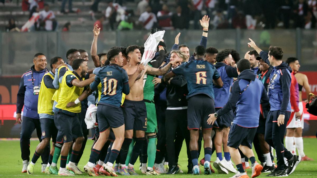 Ecuador qualifies for FIFA World Cup 2026 after Peru draw – The Headlines