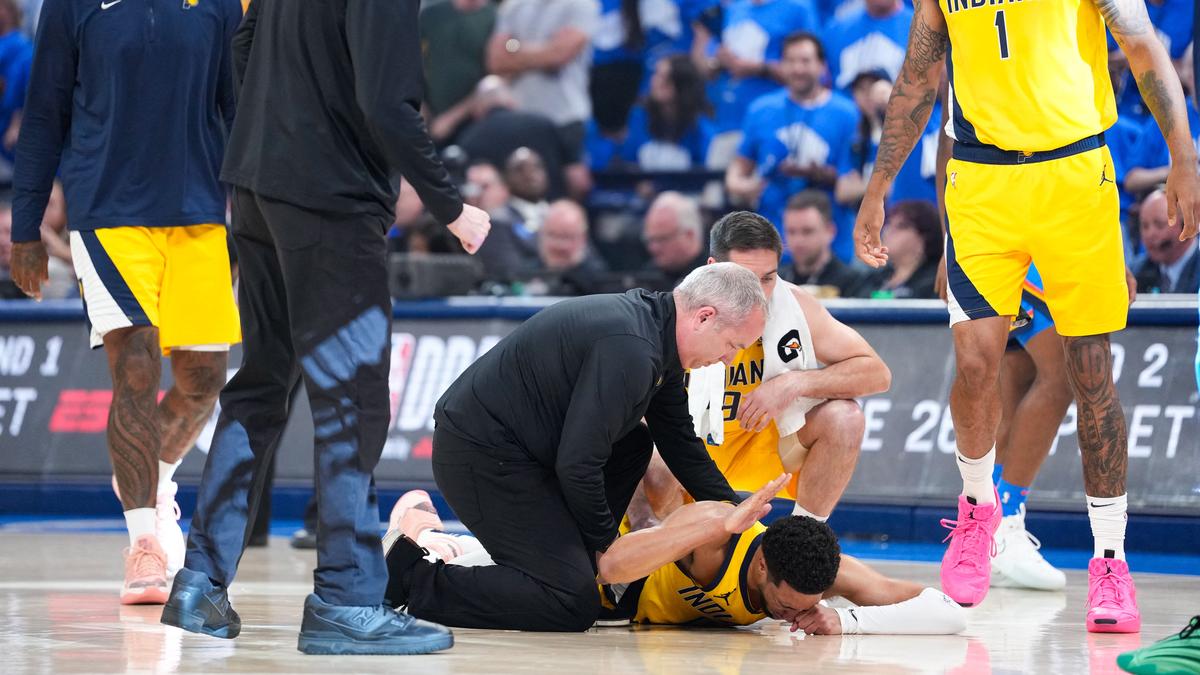 Pacers’ Tyrese Haliburton suffers right leg injury in NBA Finals, his father says it’s an Achilles – The Headlines