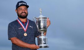 J.J. Spaun weathers the storm at U.S. Open for first major win – The Headlines