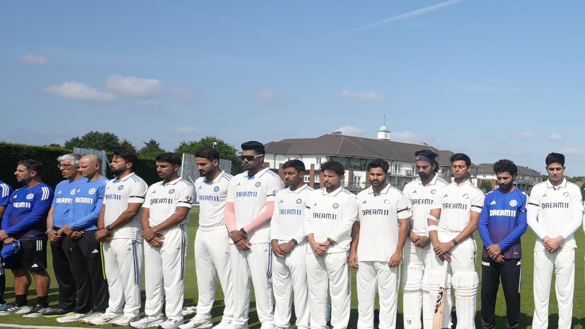 IND vs IND-A intra-squad match: Indian players wear black armbands as tribute to Air India plane crash victims – The Headlines