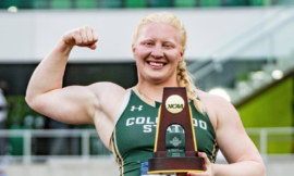 Mya, daughter of WWE icon Brock Lesnar, wins NCAA national shot put outdoor title – The Headlines