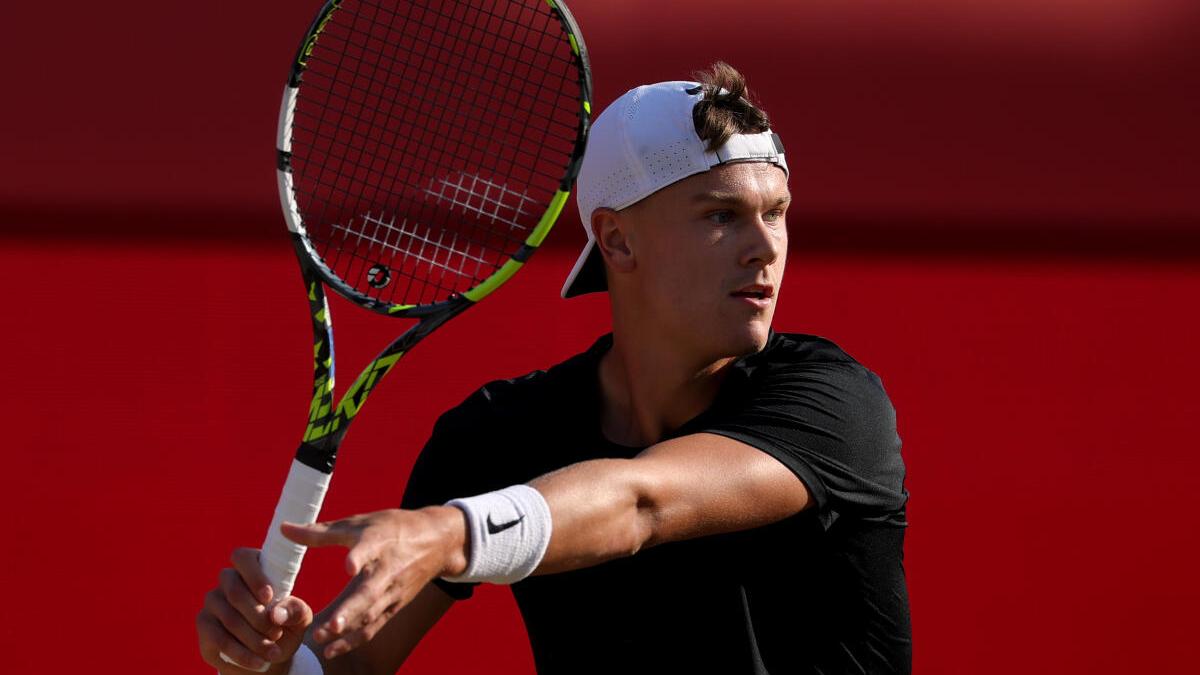 Holger Rune hopes to turn smashed rackets into charity gold – The Headlines