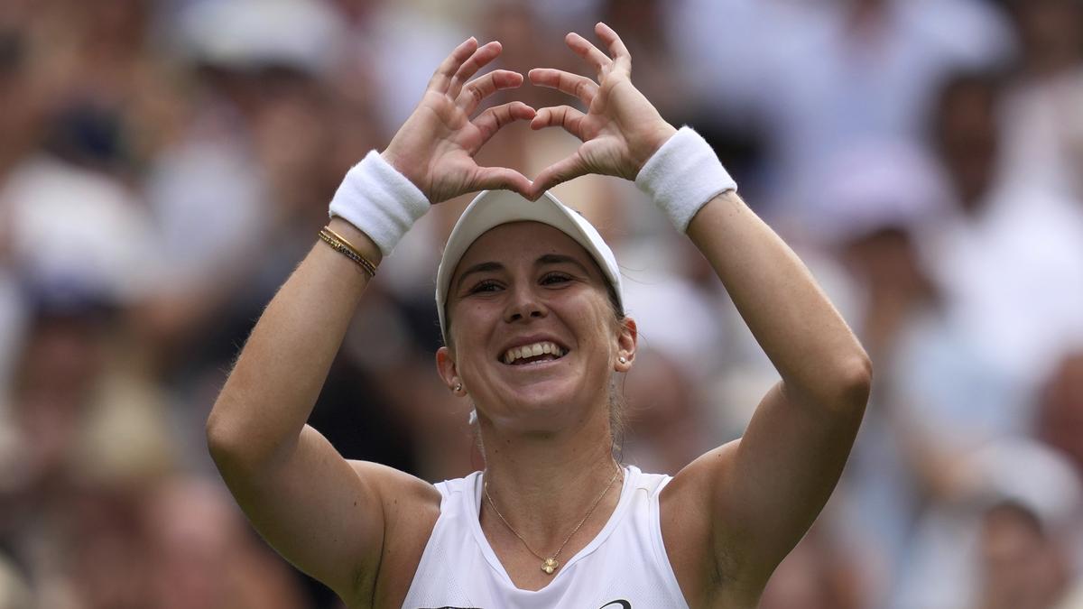 Wimbledon 2025: Bencic through to her first semi after defeating Andreeva – The Headlines