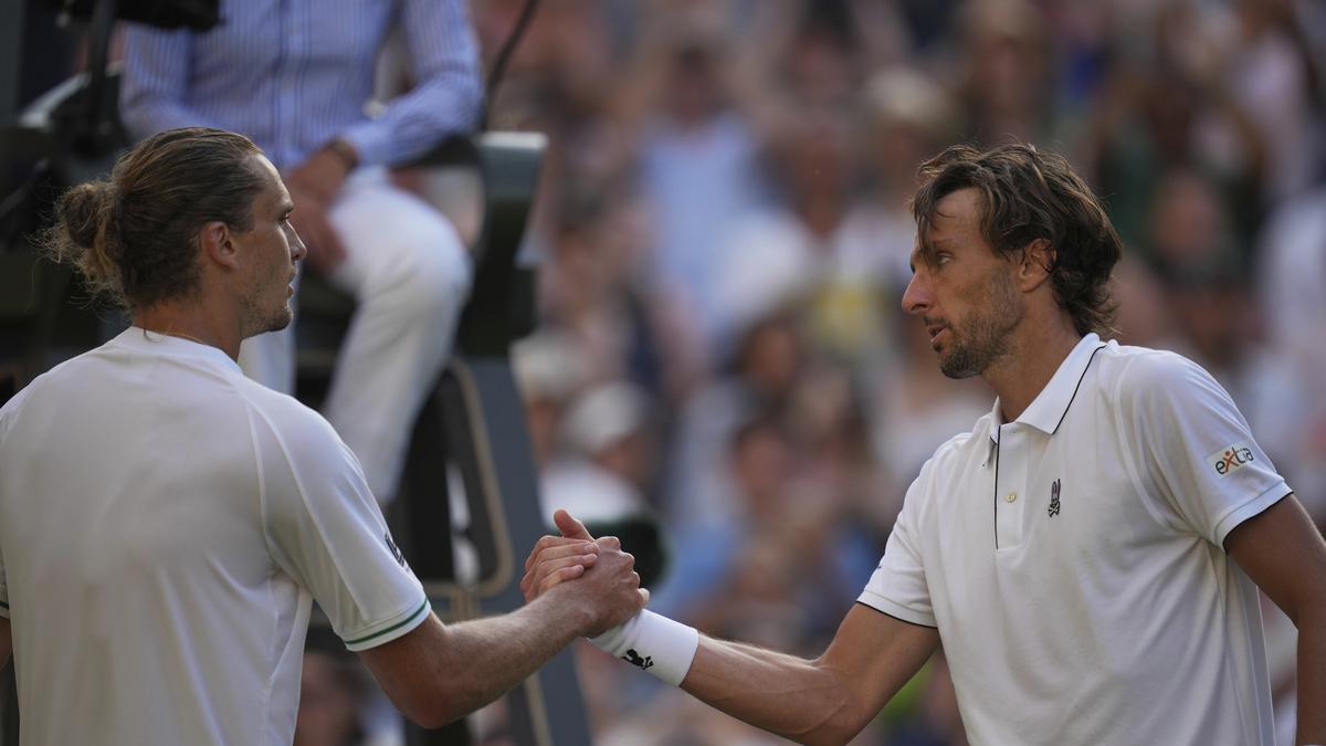 Wimbledon 2025: Third seed Alexander Zverev stunned by Arthur Rinderknech – The Headlines