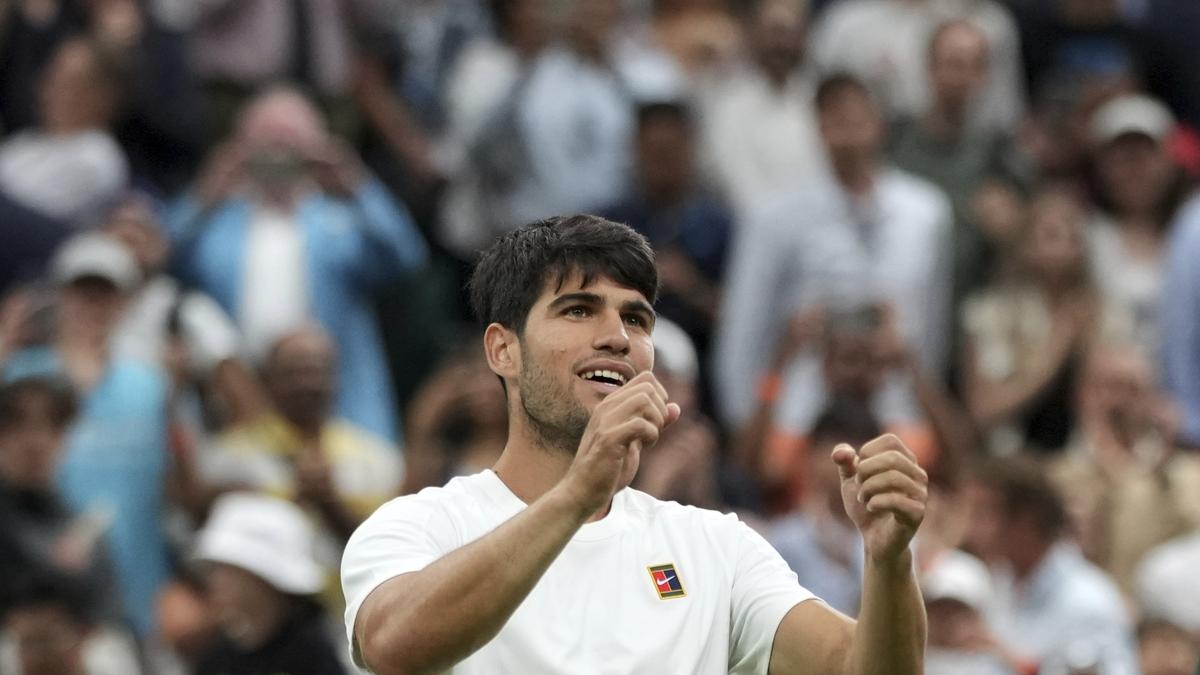 Wimbledon 2025: Alcaraz resists red-hot Rublev to reach Wimbledon quarterfinals – The Headlines