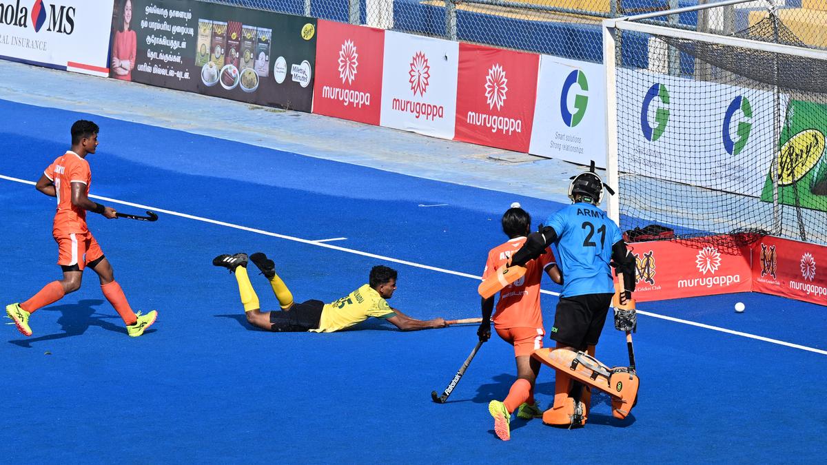 MCC Murugappa Gold Cup 2025: Tamil Nadu stuns Indian Army, IOC battles past CBDT – The Headlines