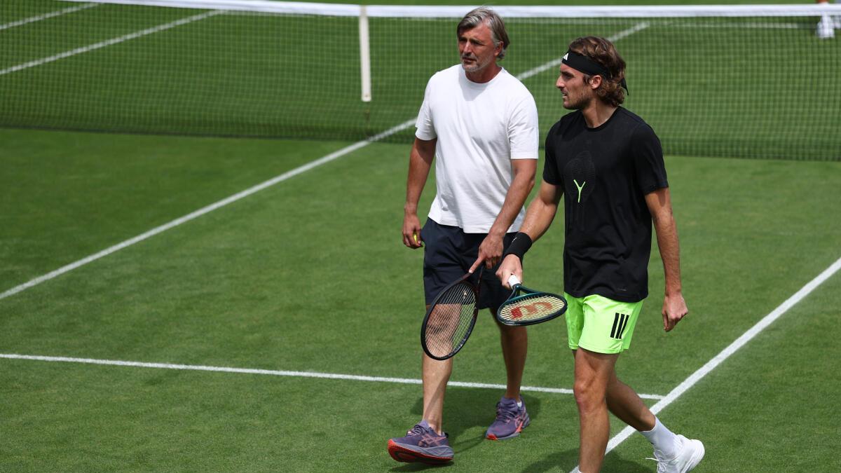 Tsitsipas splits with coach Ivanisevic after less than two months – The Headlines