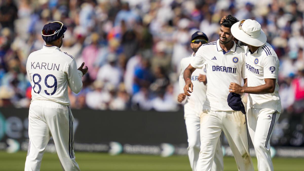ENG v IND, Lord’s Test: Washington Sundar savours one of his best days with the ball, confident of India win – The Headlines
