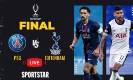 PSG vs Tottenham Hotspur LIVE score, UEFA Super Cup 2025: Match updates, Kick-off at 12:30 AM IST – The Headlines