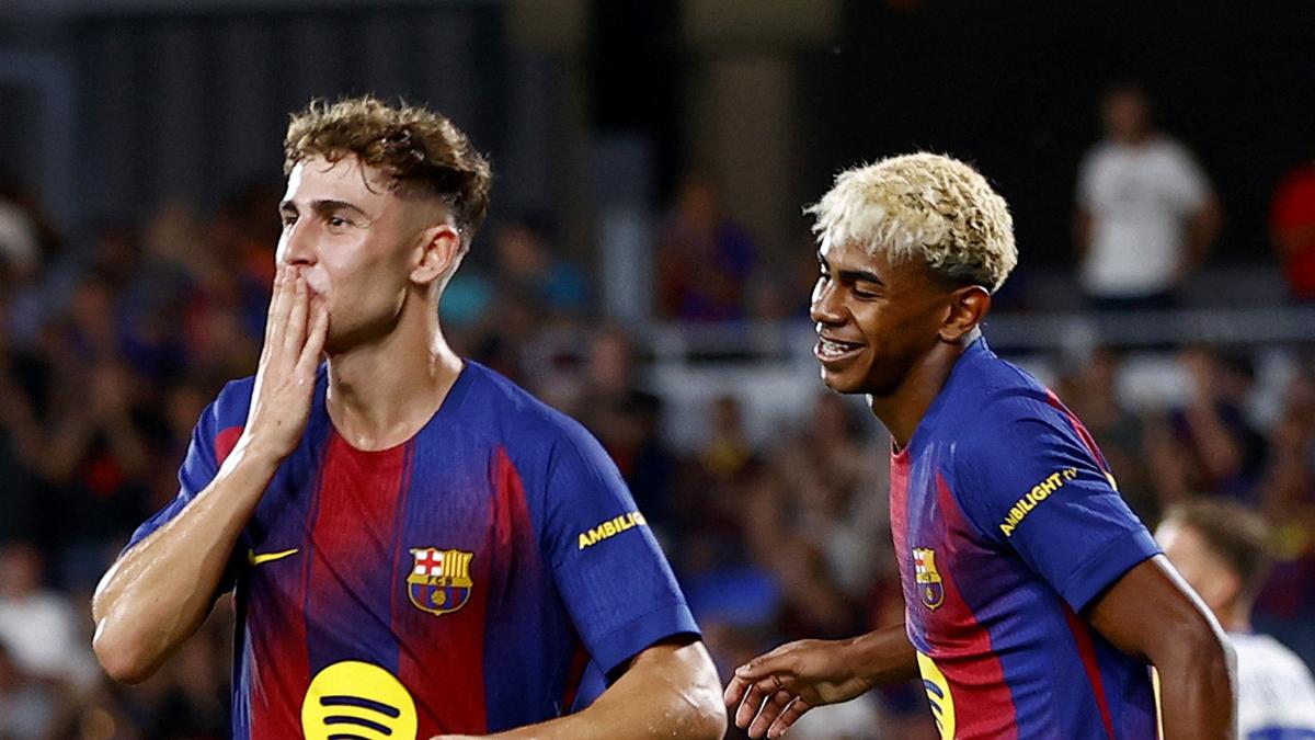 Yamal, Lopez bag braces as Barcelona smashes Como to win Joan Gamper Trophy – The Headlines