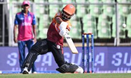 WATCH: Salman Nizar hits 11 sixes in 13 balls during a Kerala Cricket League match – The Headlines