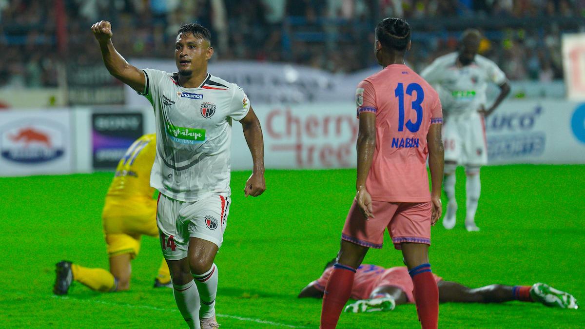 Durand Cup 2025: Ajaraie nets brace as defending champion NorthEast United beats Bodoland – The Headlines