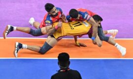 Pro Kabaddi League: U Mumba takes tiebreaker against Gujarat Giants; Gagan, Sumit lead UP Yoddhas to slim victory over Telugu Titans – The Headlines