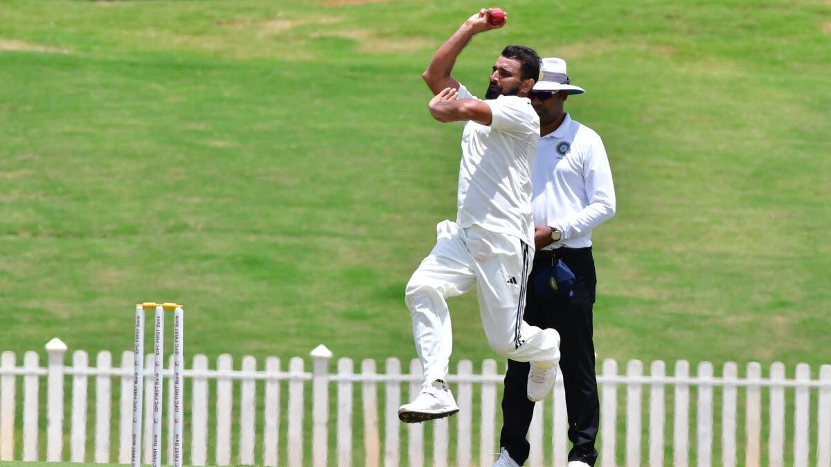 Duleep Trophy 2025: Shami makes subdued return to First-Class cricket but desire to play Tests is still there – The Headlines