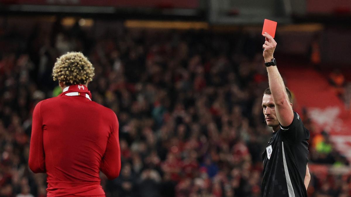 Liverpool’s Hugo Ekitike apologises for celebration that earned him a red card and suspension – The Headlines